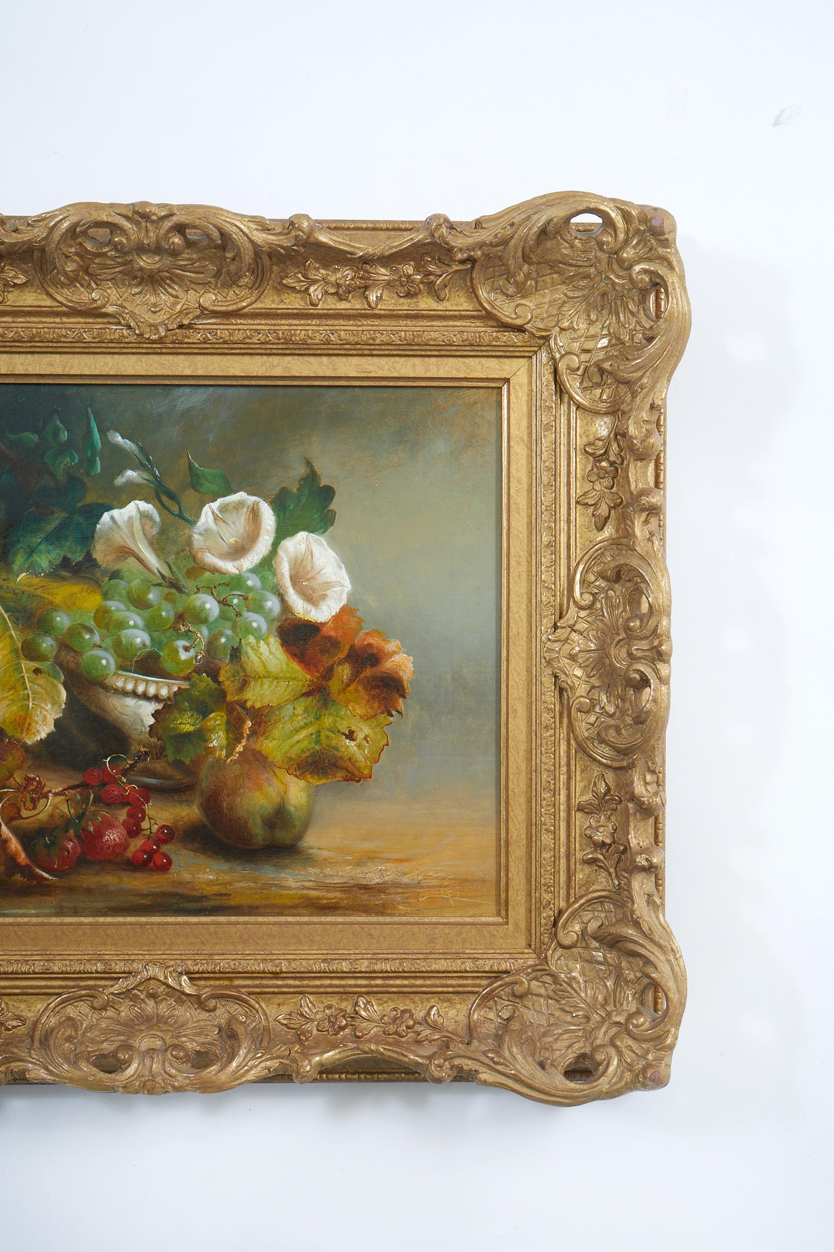 Peinture à l'huile/toile du XIXe siècle Bon état - En vente à Tarry Town, NY