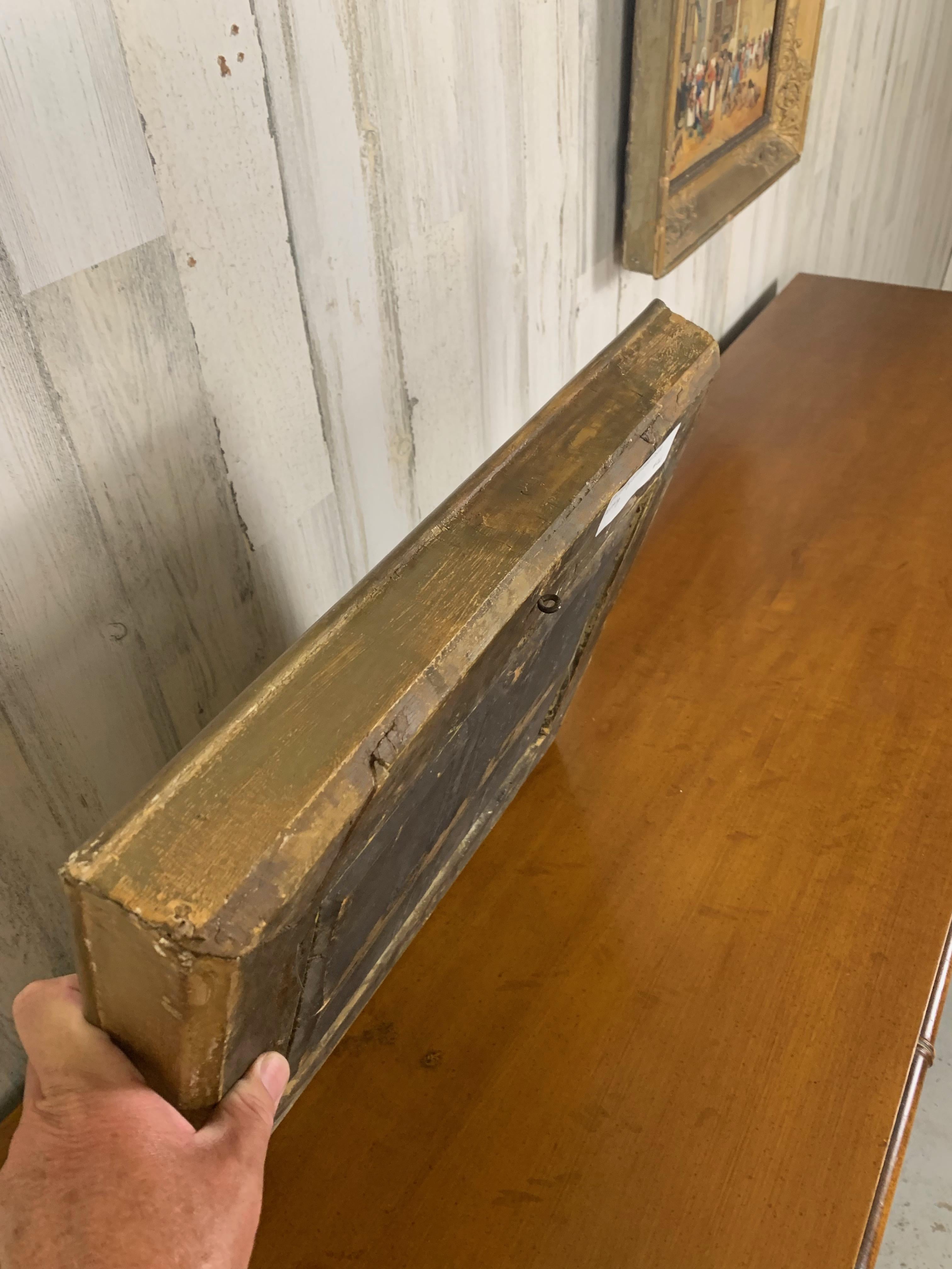 Pittura del castello olio su tavola del XIX secolo in vendita 5