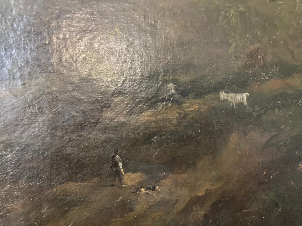 19th century Oil on Canvas, 1890s In Good Condition For Sale In LEGNY, FR