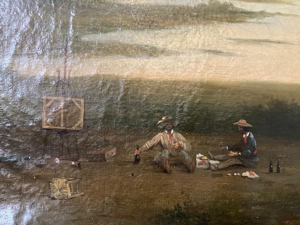Öl auf Leinwand, 19. Jahrhundert, 1890er-Jahre (Farbe) im Angebot