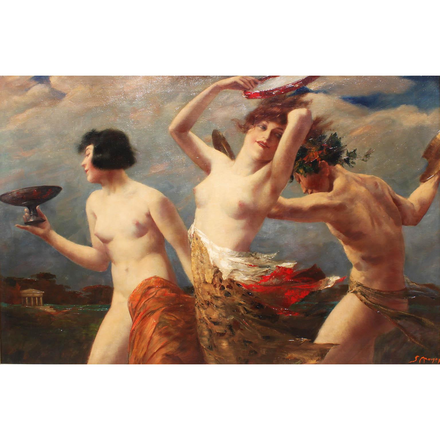 the bacchante painting