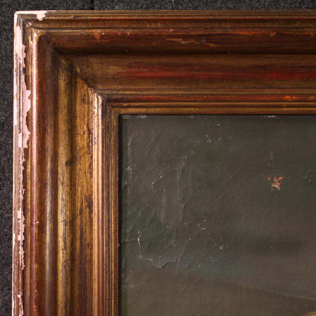 Olio su tela del XIX secolo Pittura mitologica francese Matrimonio Aldobrandini in vendita 3