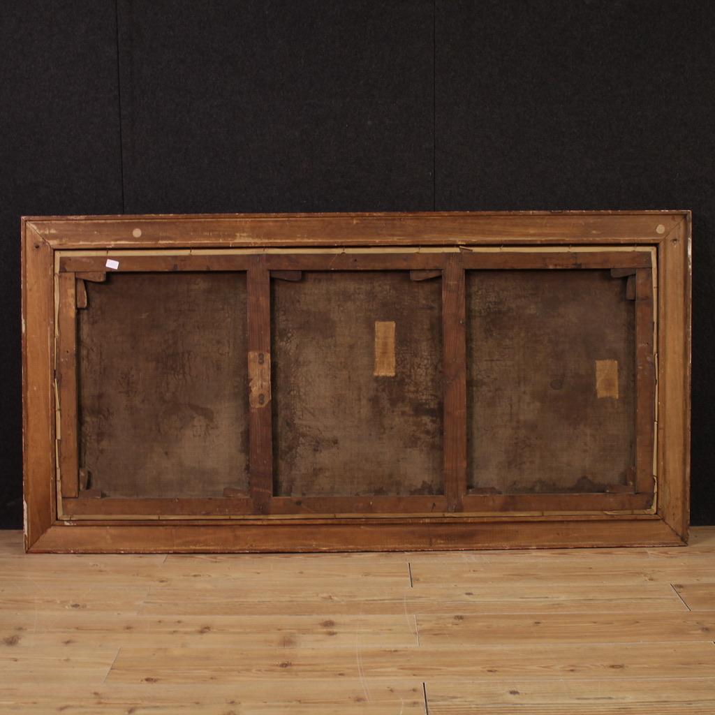 Metà XIX secolo Olio su tela del XIX secolo Pittura mitologica francese Matrimonio Aldobrandini in vendita