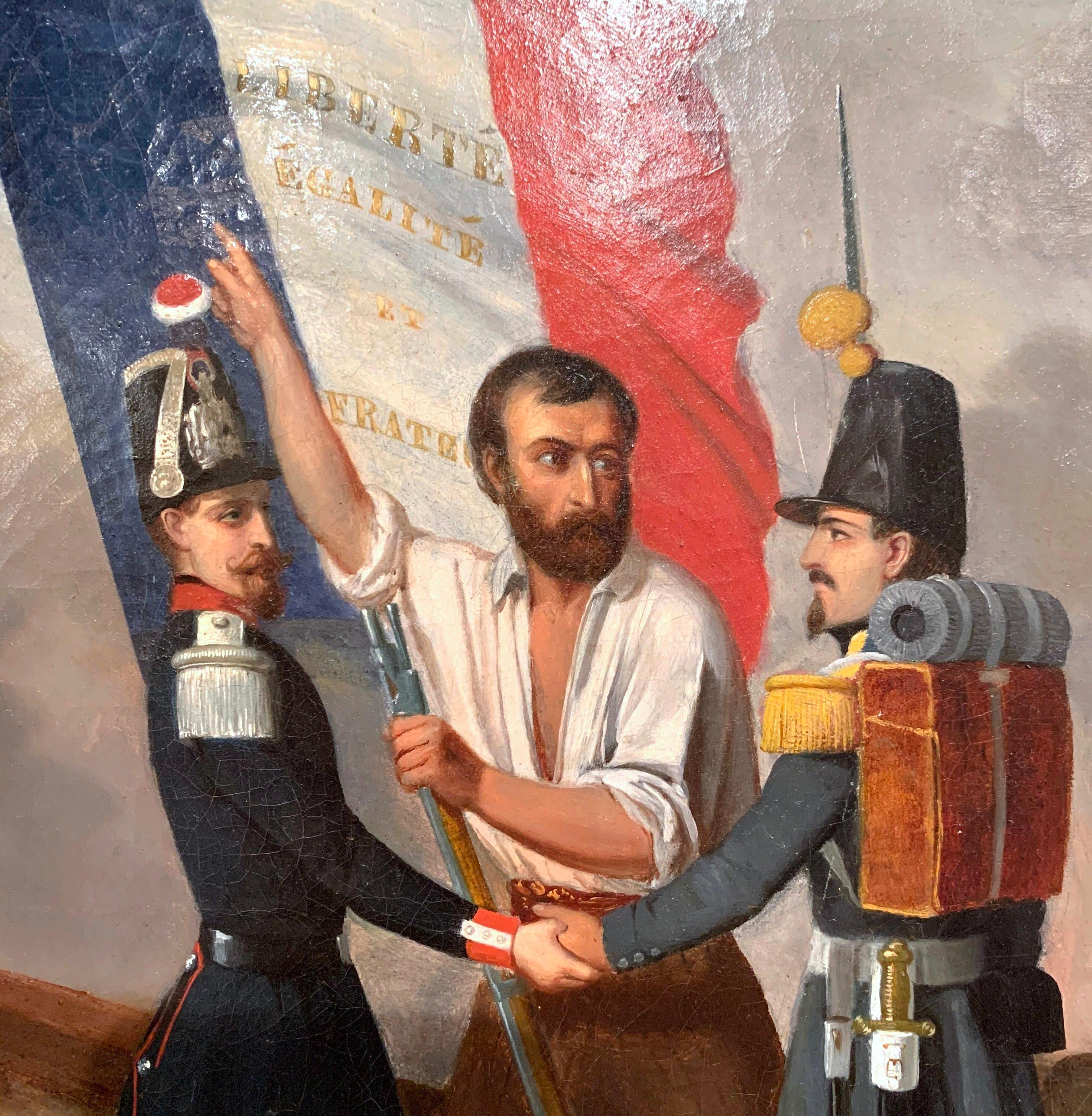 painting of the french revolution