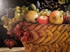 19th Century Oil on Canvas Fruit Still Life, After David Teniers the Younger