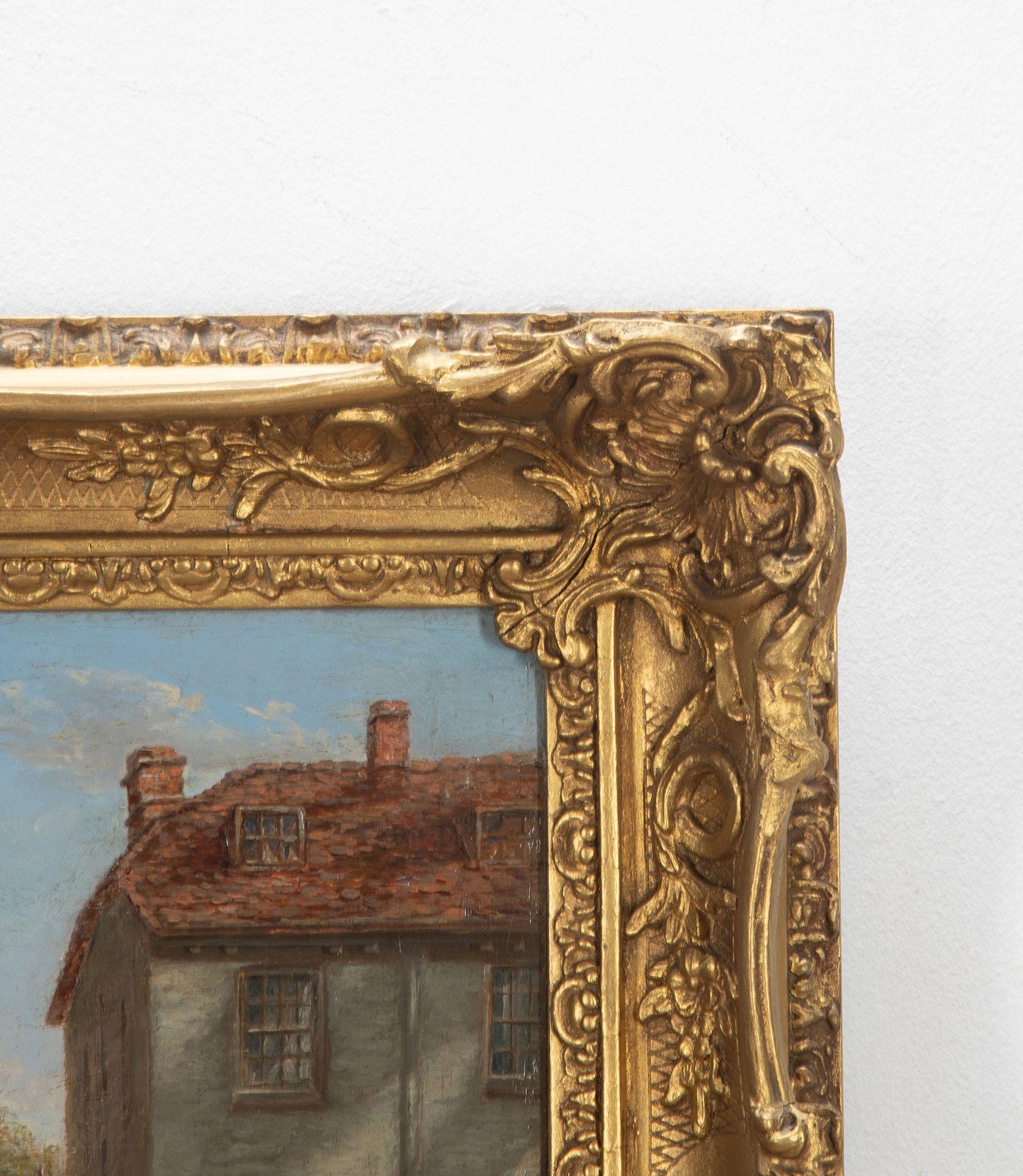 19. Jahrhundert Öl auf Leinwand von Reigate, Surry im Angebot 4