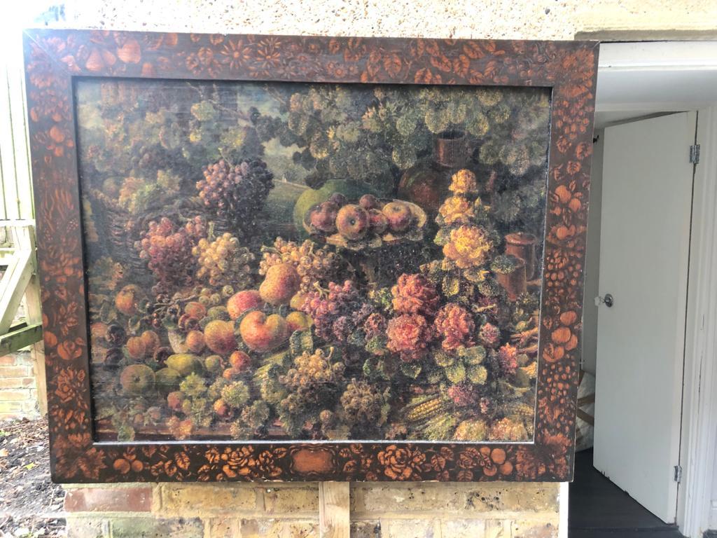 A stunning and detailed 19th century oil on canvas of still life. Perfect for decoration and full of character. The painting is offered in its original frame.