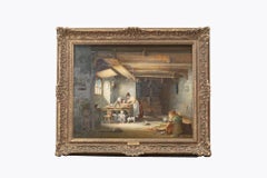 Öl auf Leinwand aus dem 19. Jahrhundert von Nicholas Condy (1799-1851)