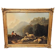 19th Century Oil on Canvas Painting