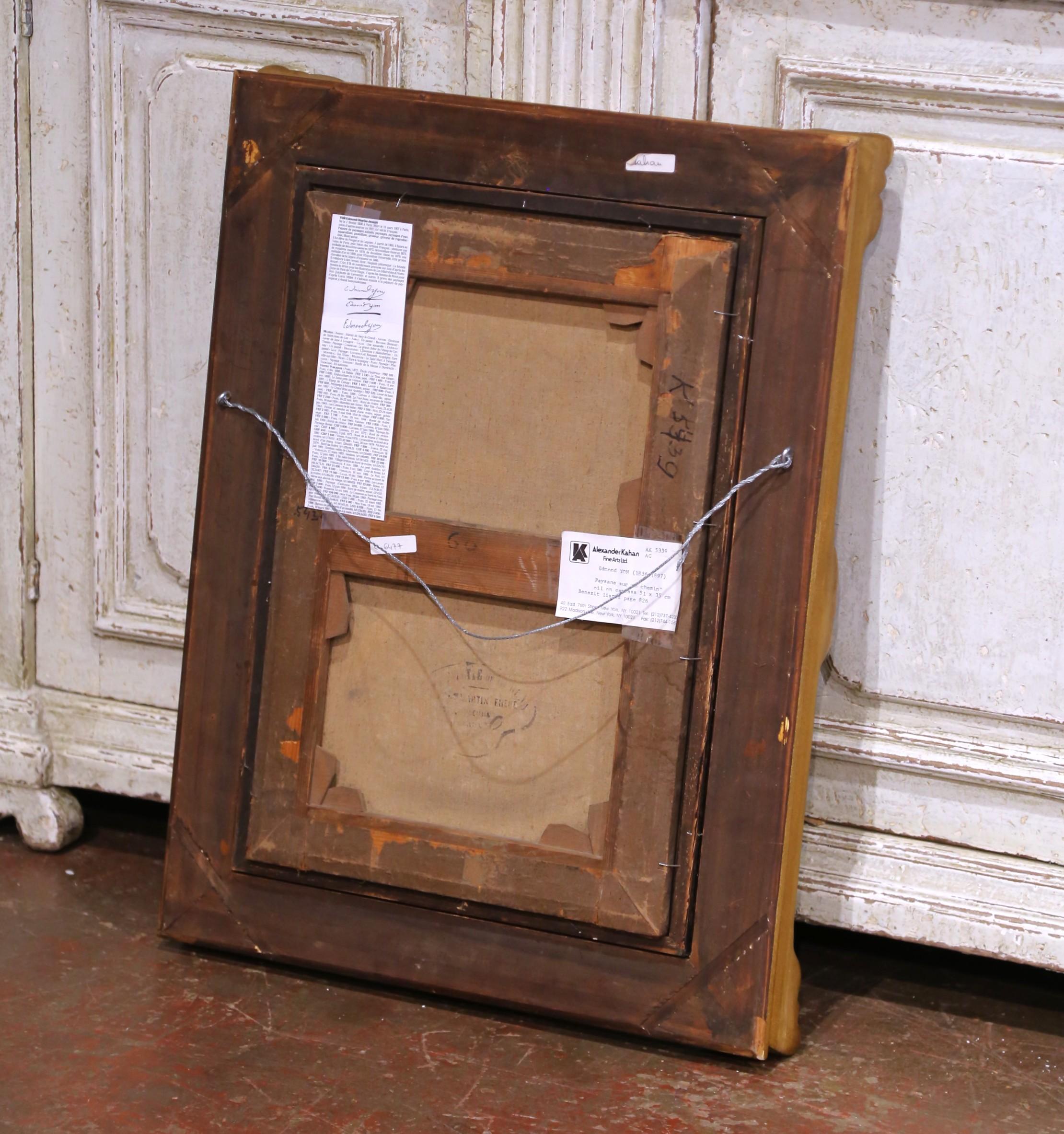 19. Jahrhundert �Öl auf Leinwand Gemälde 