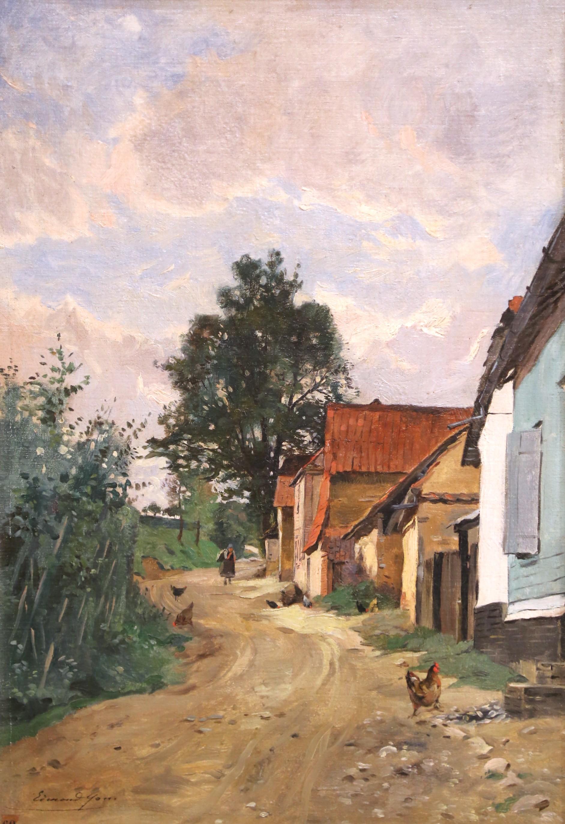 19. Jahrhundert Öl auf Leinwand Gemälde 