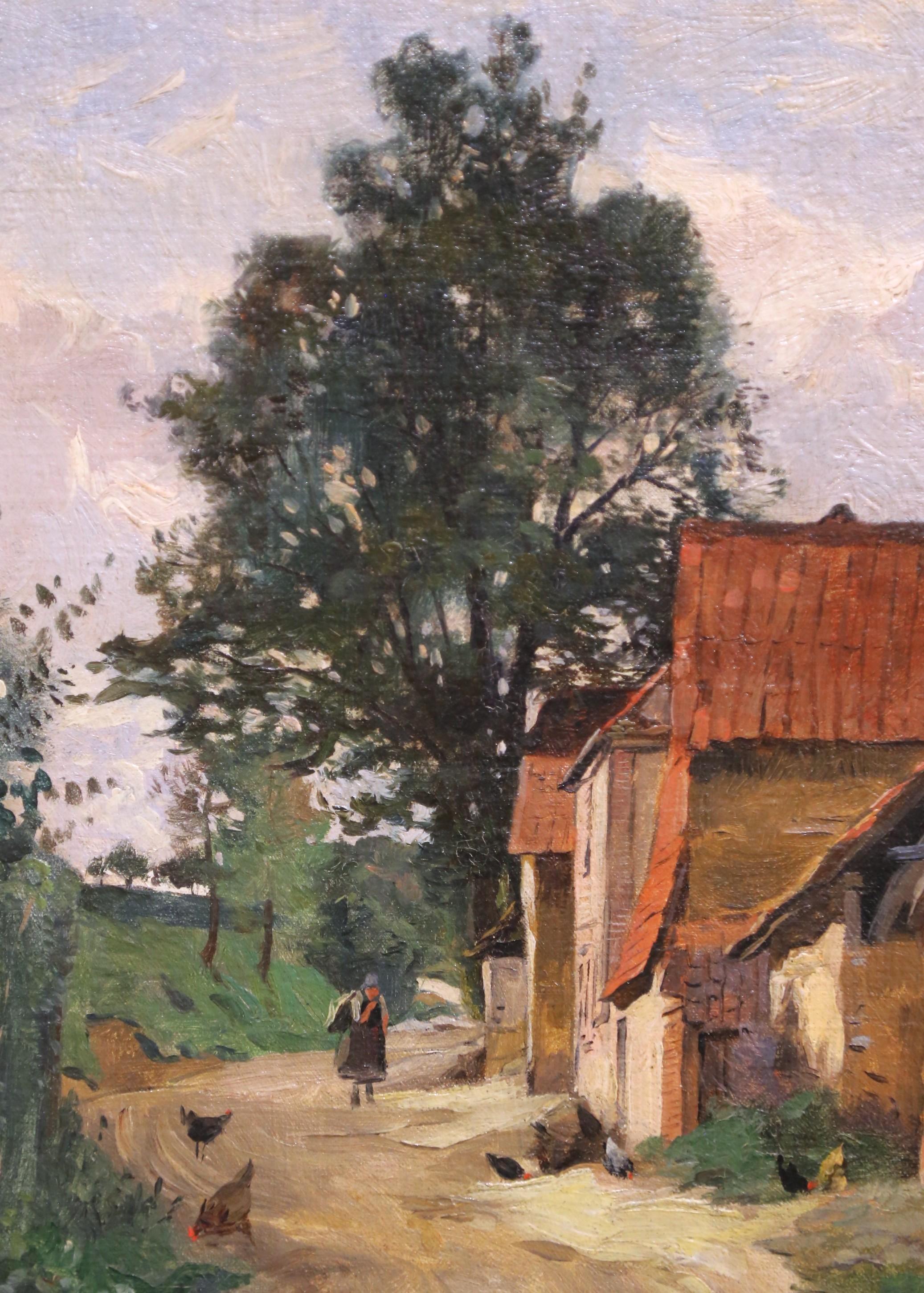 19. Jahrhundert Öl auf Leinwand Gemälde 