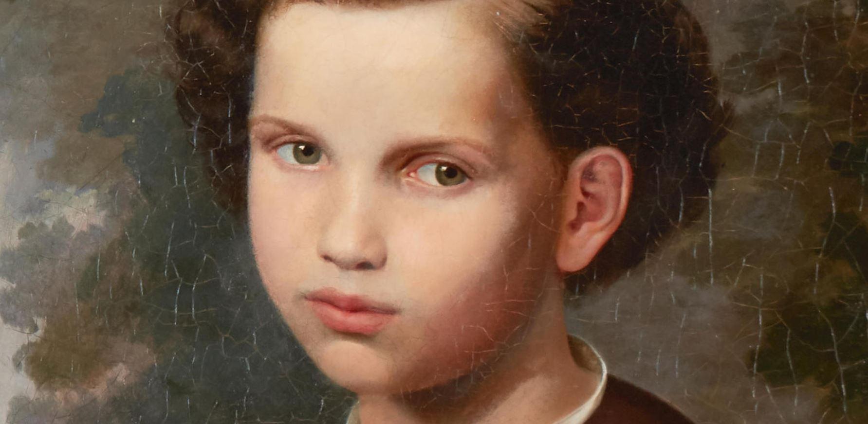 19th Century Oil on Canvas Portrait 2