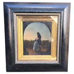19th Century Oil on Canvas – Signed L. Alenza
