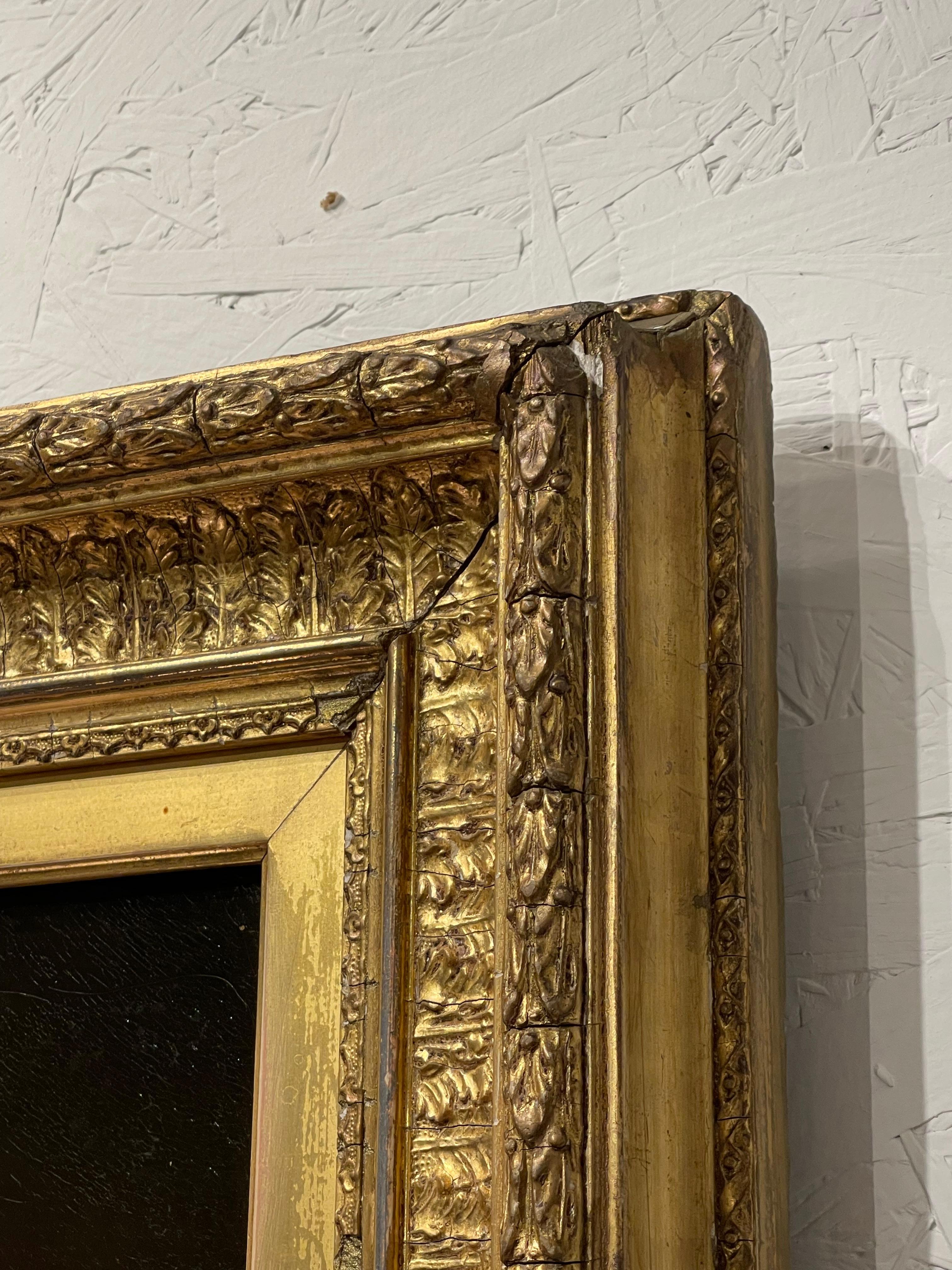 Peinture à l'huile du XIXe siècle de Karl von Calzada, 1866 en vente 4