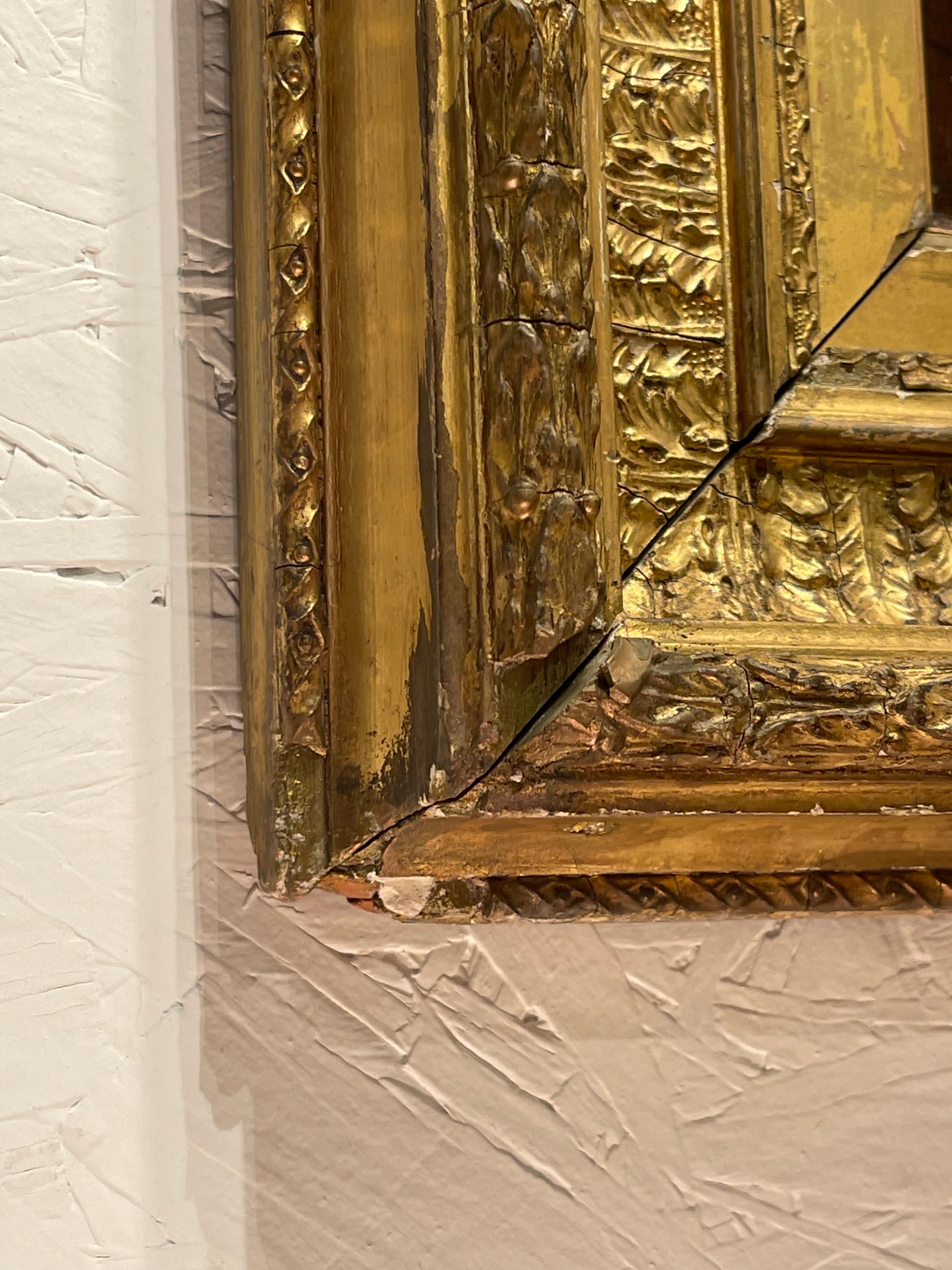 Peinture à l'huile du XIXe siècle de Karl von Calzada, 1866 en vente 2