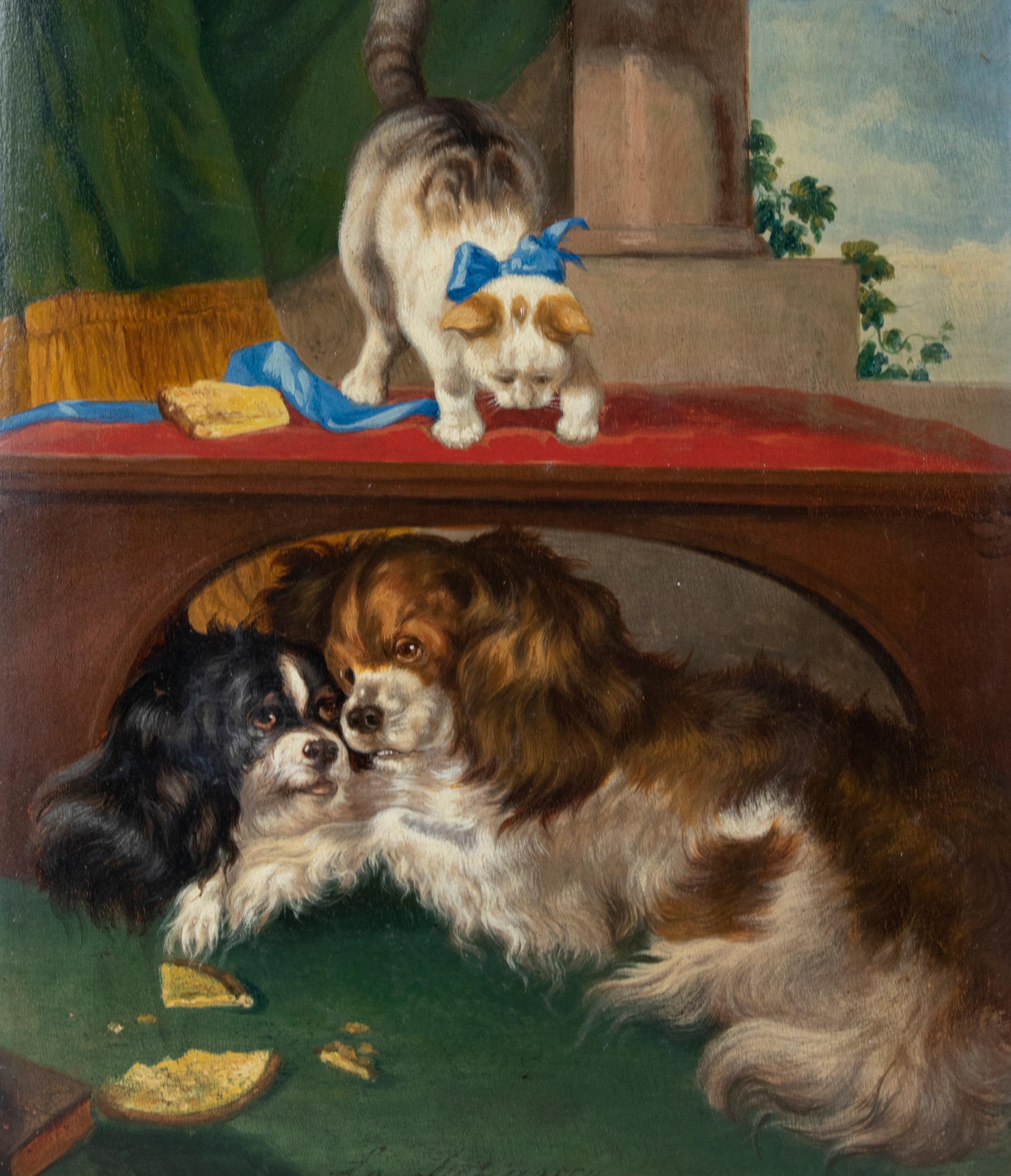 famous paintings of cavalier king charles spaniels