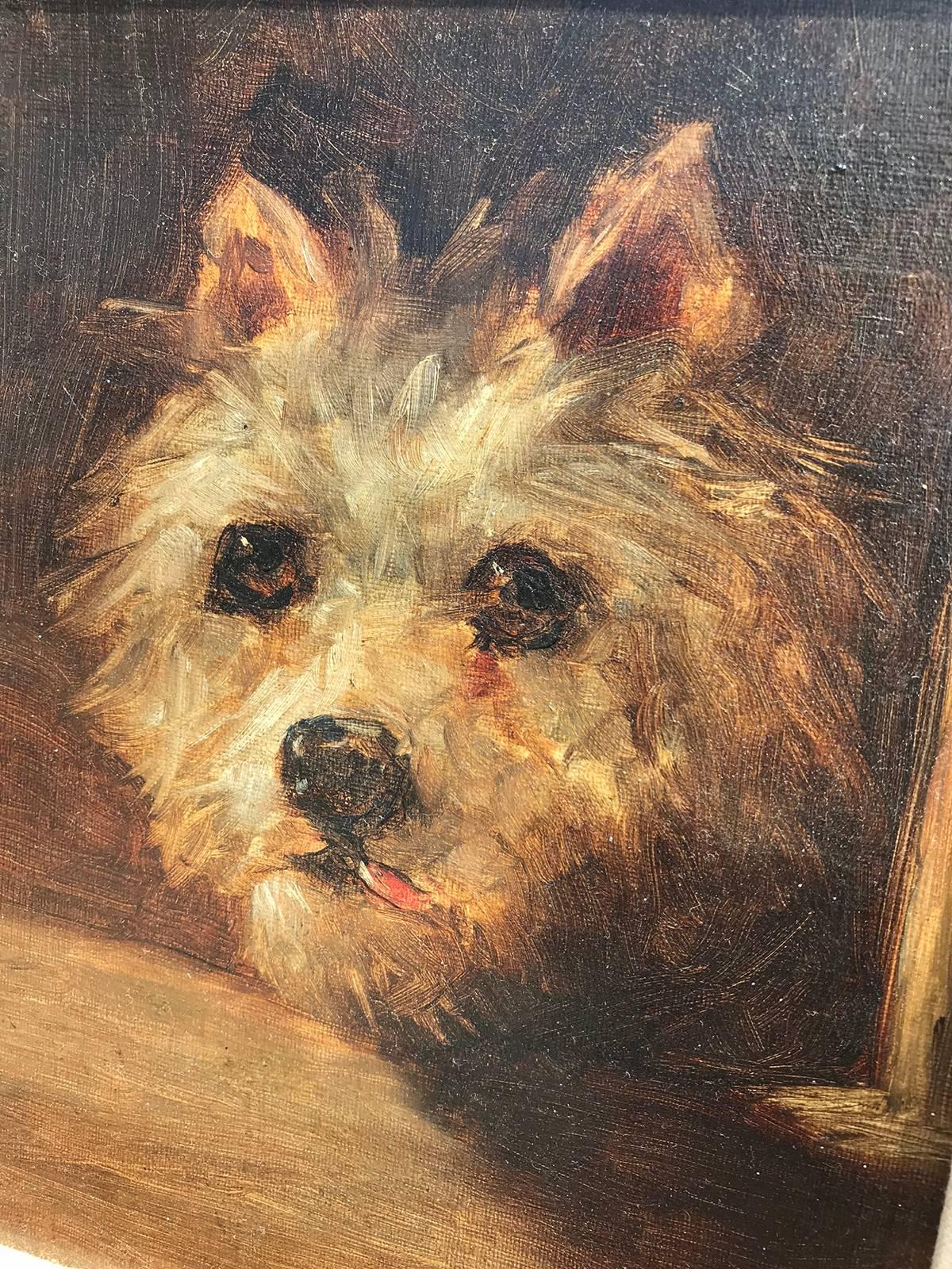 terrier painting