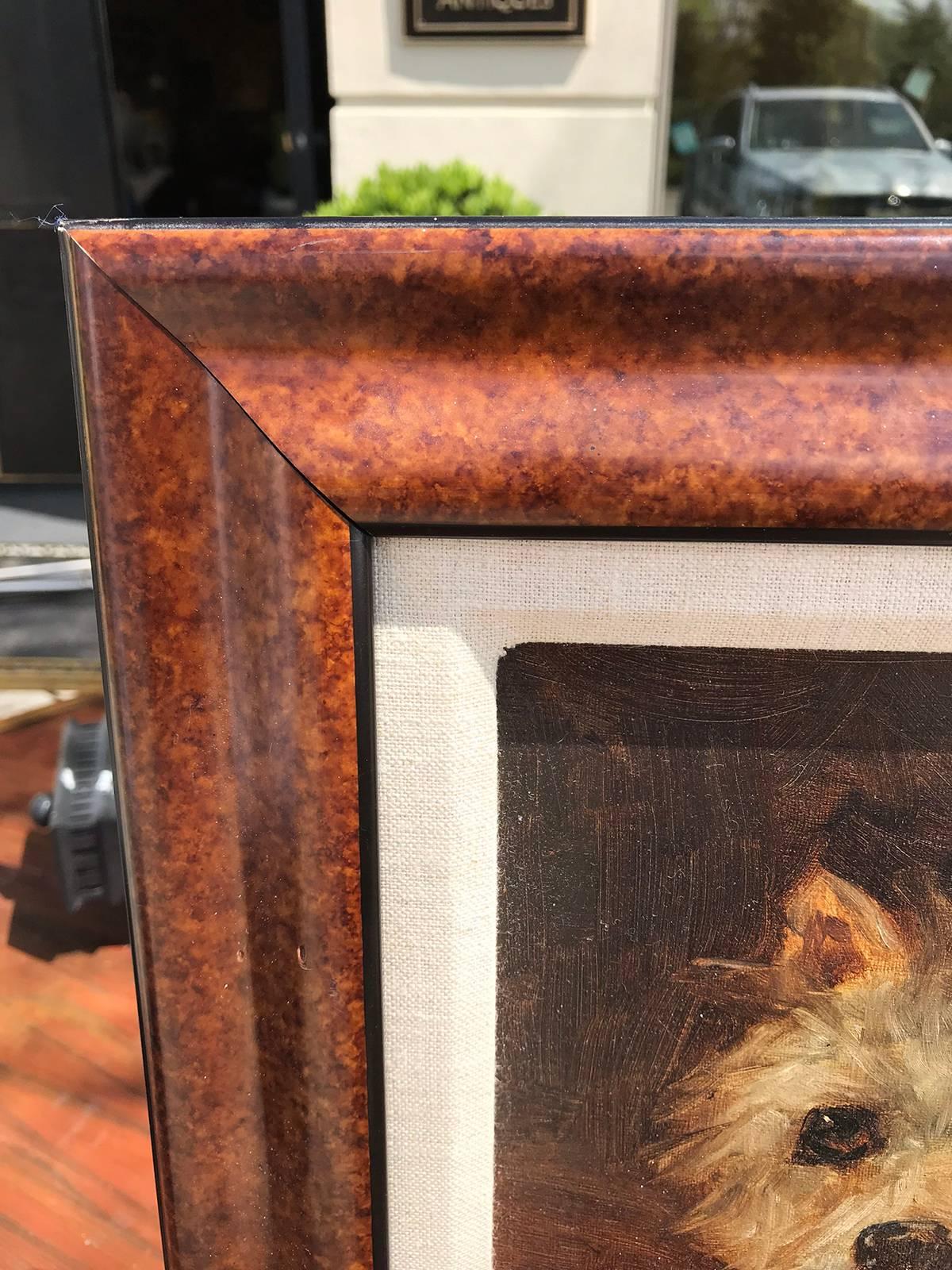 19th Century Oil Painting of Terrier, Probably English 1