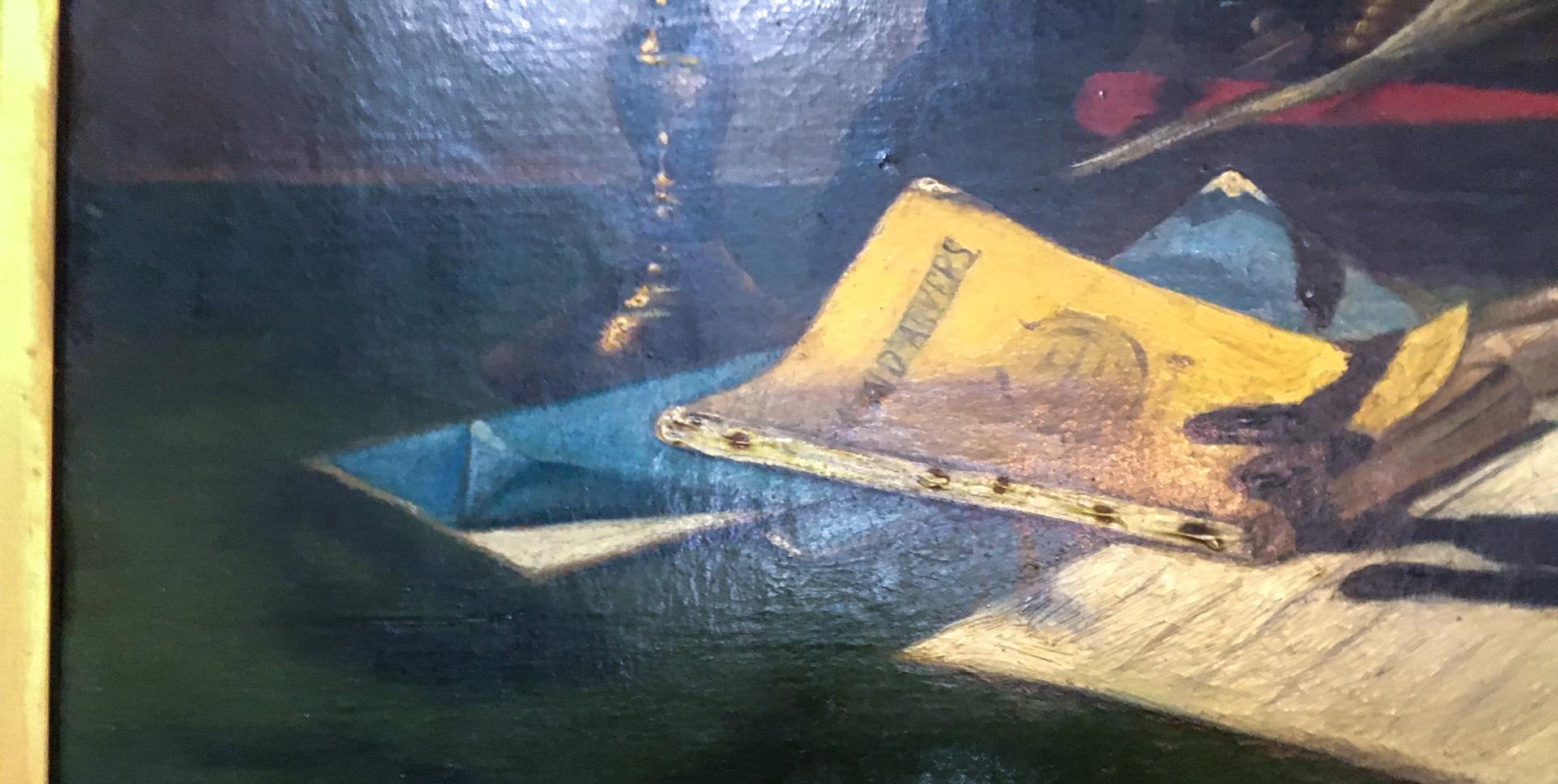 Late Victorian 19th century Oil Painting 