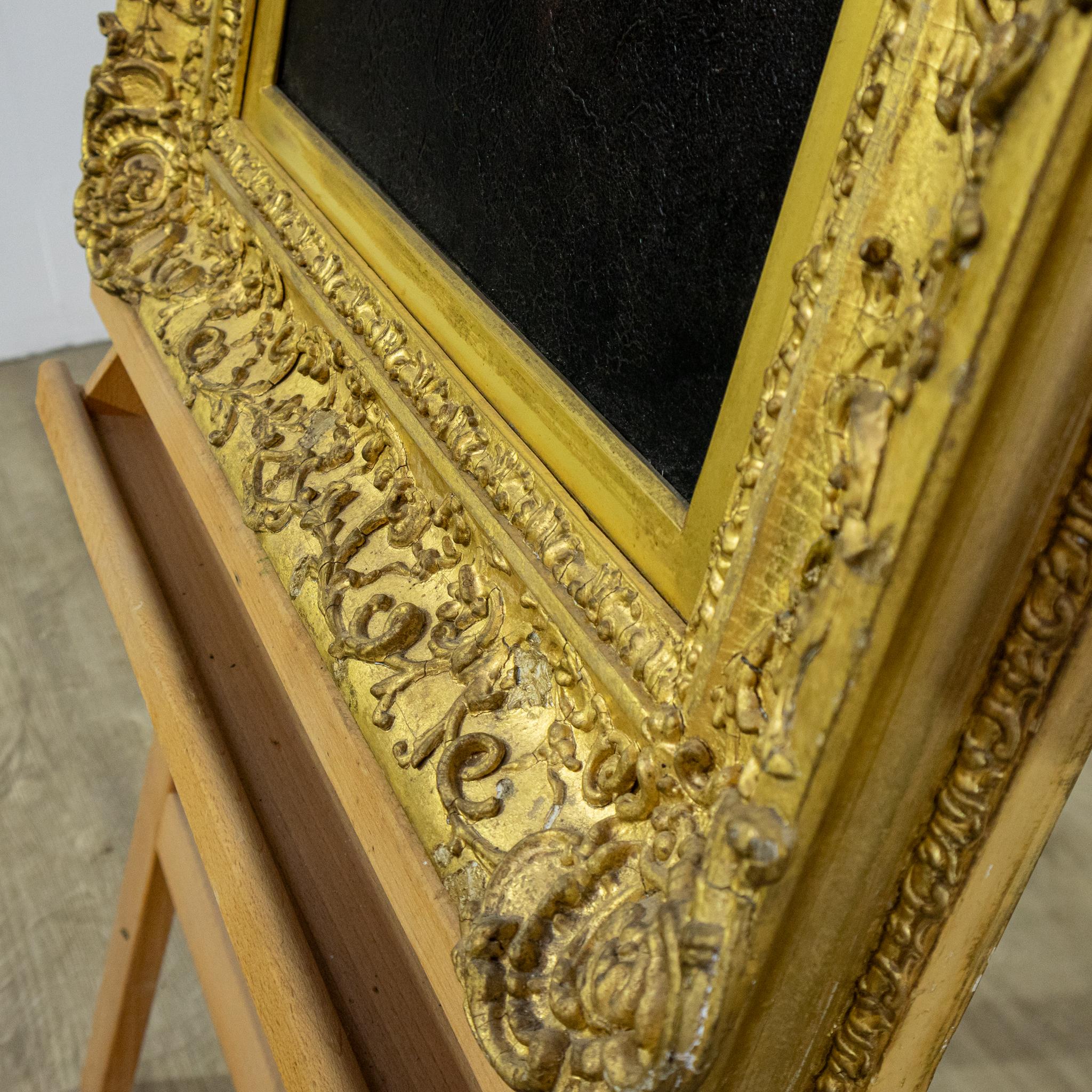 19th Century Oil Portrait of Boy in Gilt Frame In Good Condition For Sale In Newark, GB