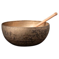 19th century Old bronze Nepali Singing Bowl from Nepal - OriginalBuddhas