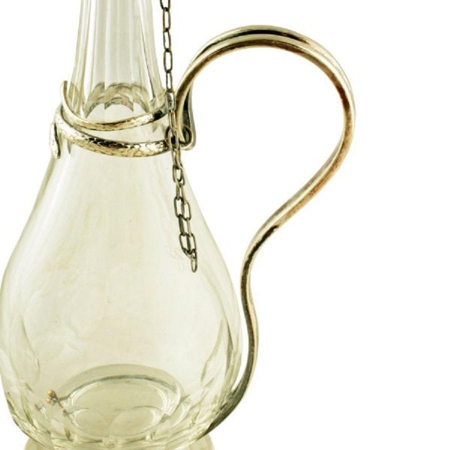 European 19th Century Olive Oil Decanter For Sale