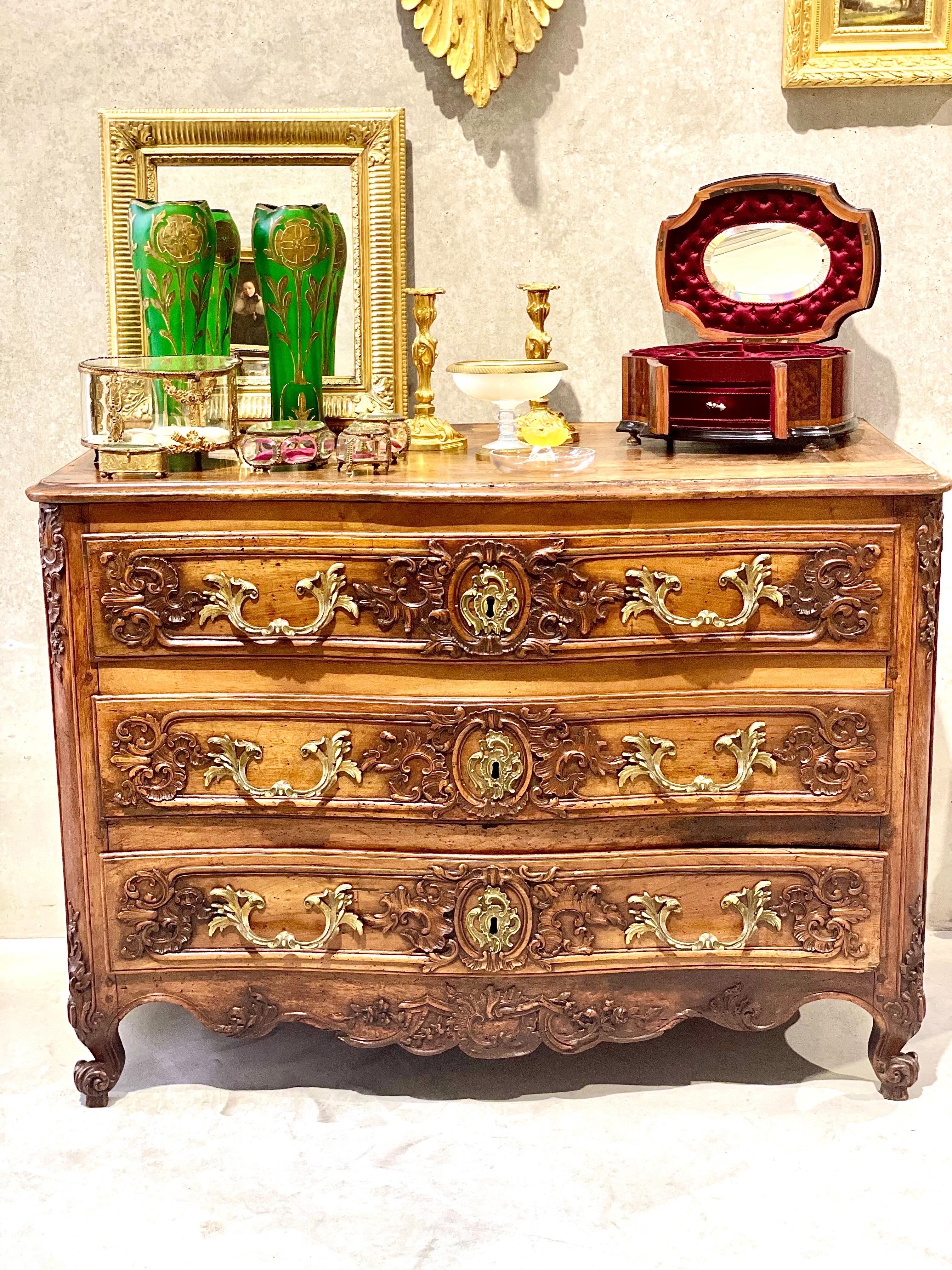 Schmuckständer aus Opalin und vergoldeter Bronze des 19. Jahrhunderts, 