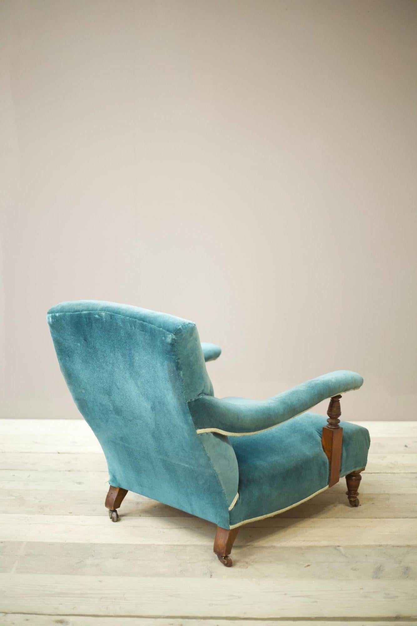 19th Century Open Armchair by Hampton and Sons 1