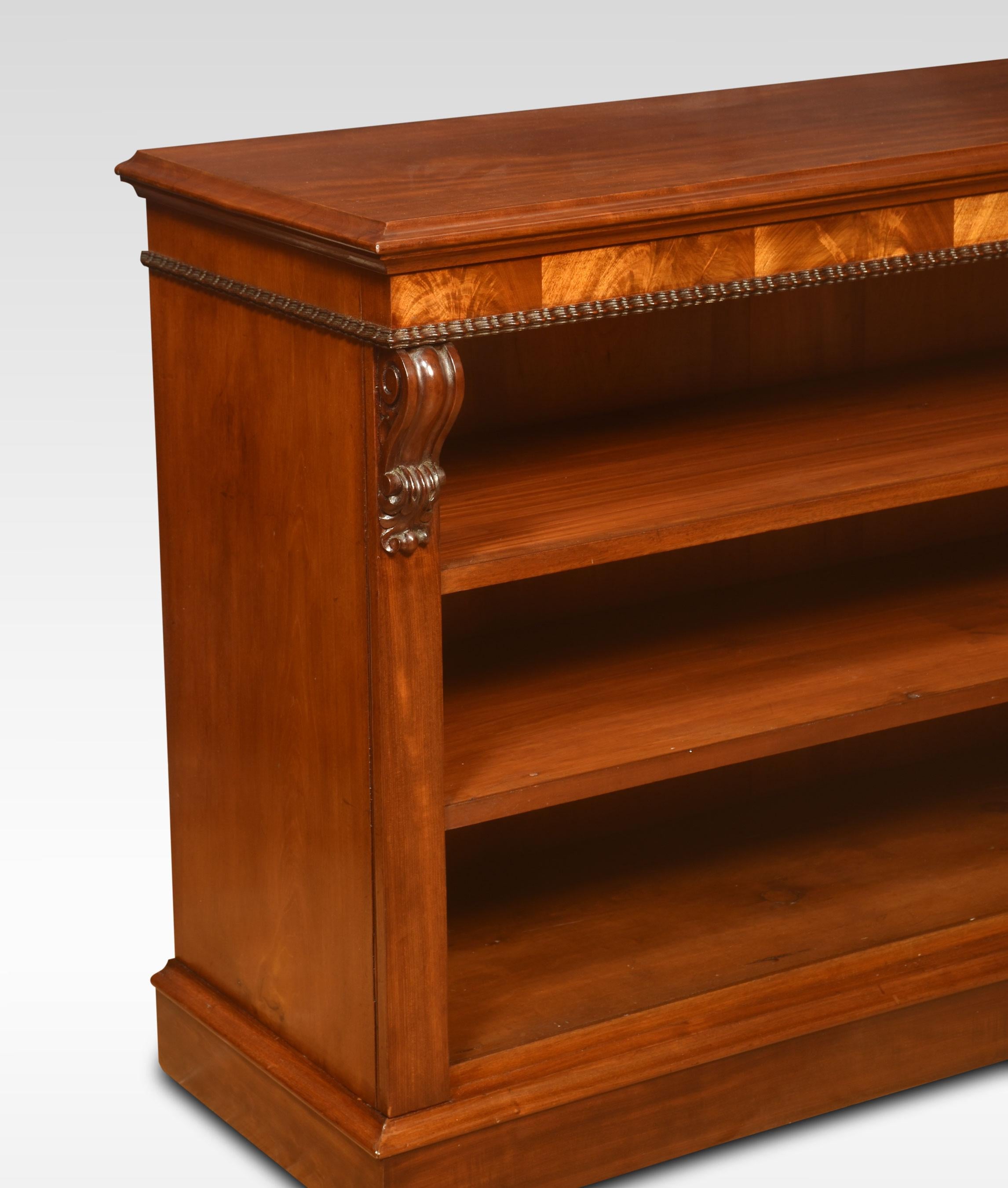 19th Century Open Bookcase In Good Condition In Cheshire, GB