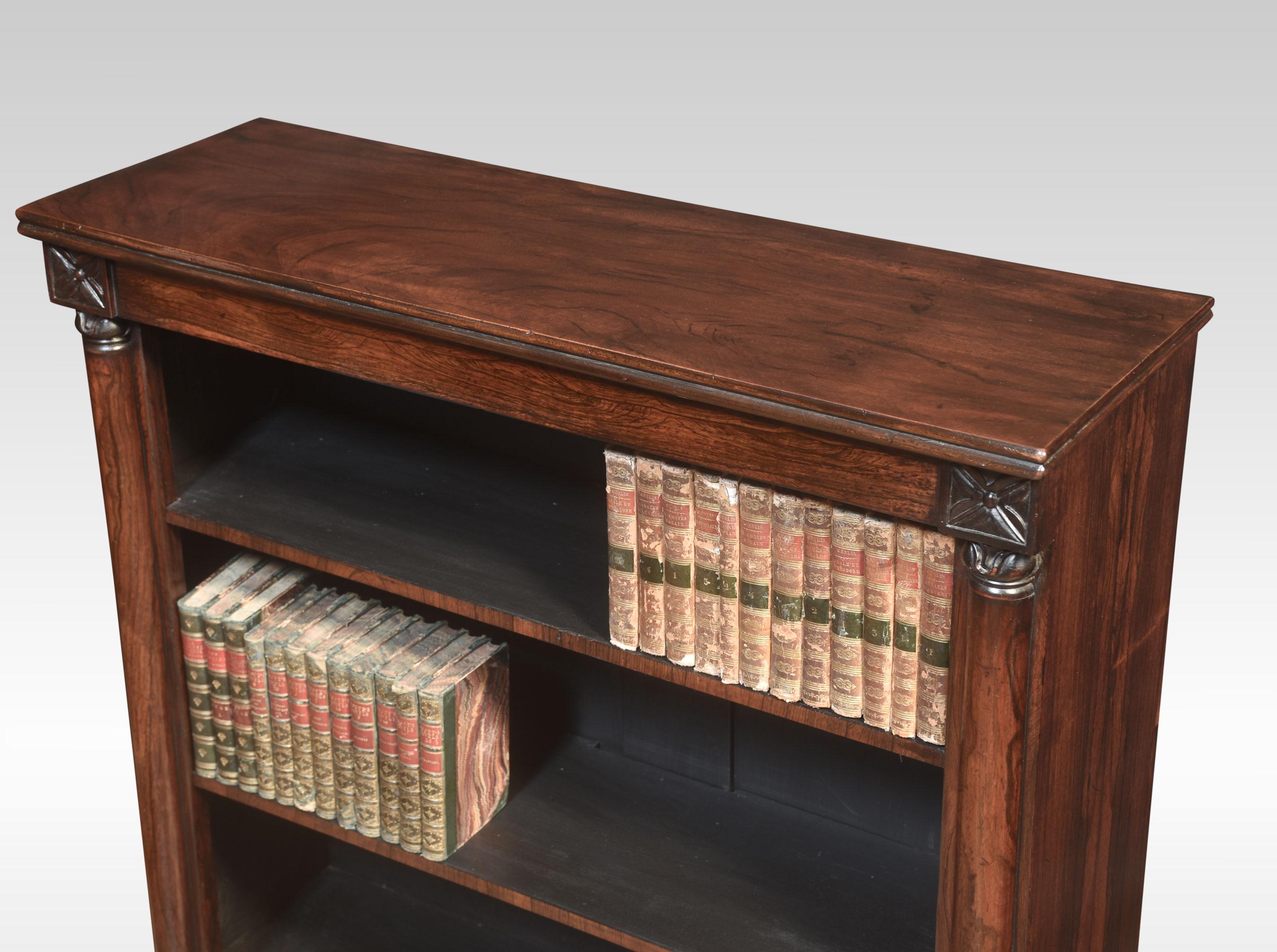 Wood 19th Century Open Bookcase For Sale