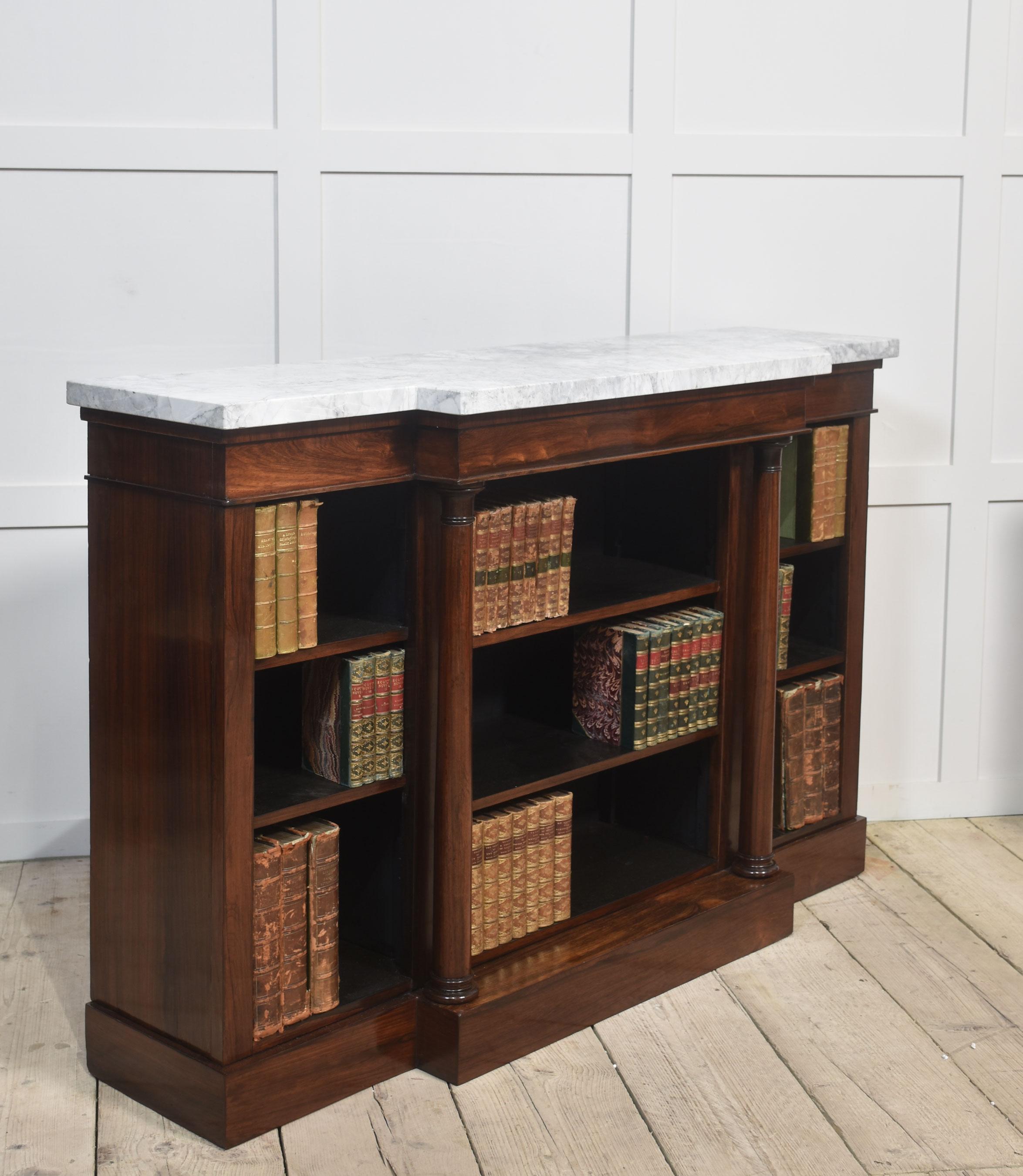 Legno Libreria a giorno del XIX secolo in vendita