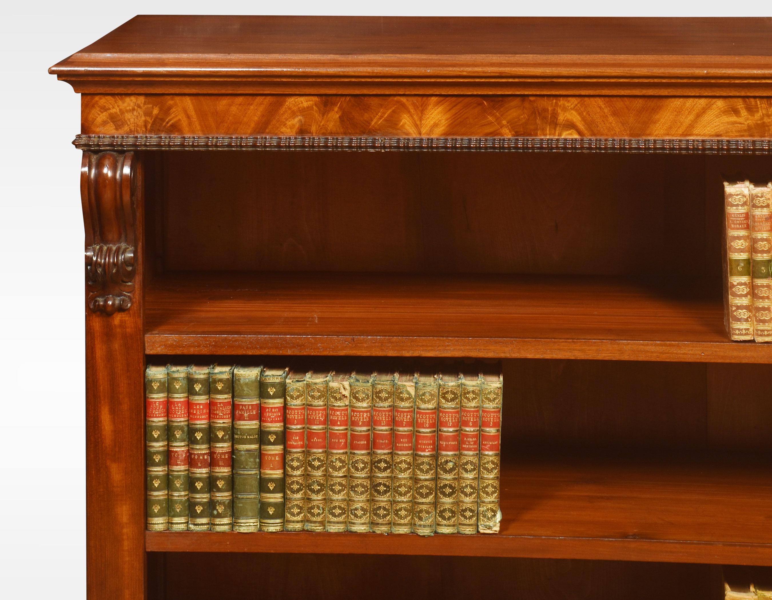 19th Century Open Bookcase 2
