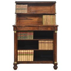 19th century open bookcase