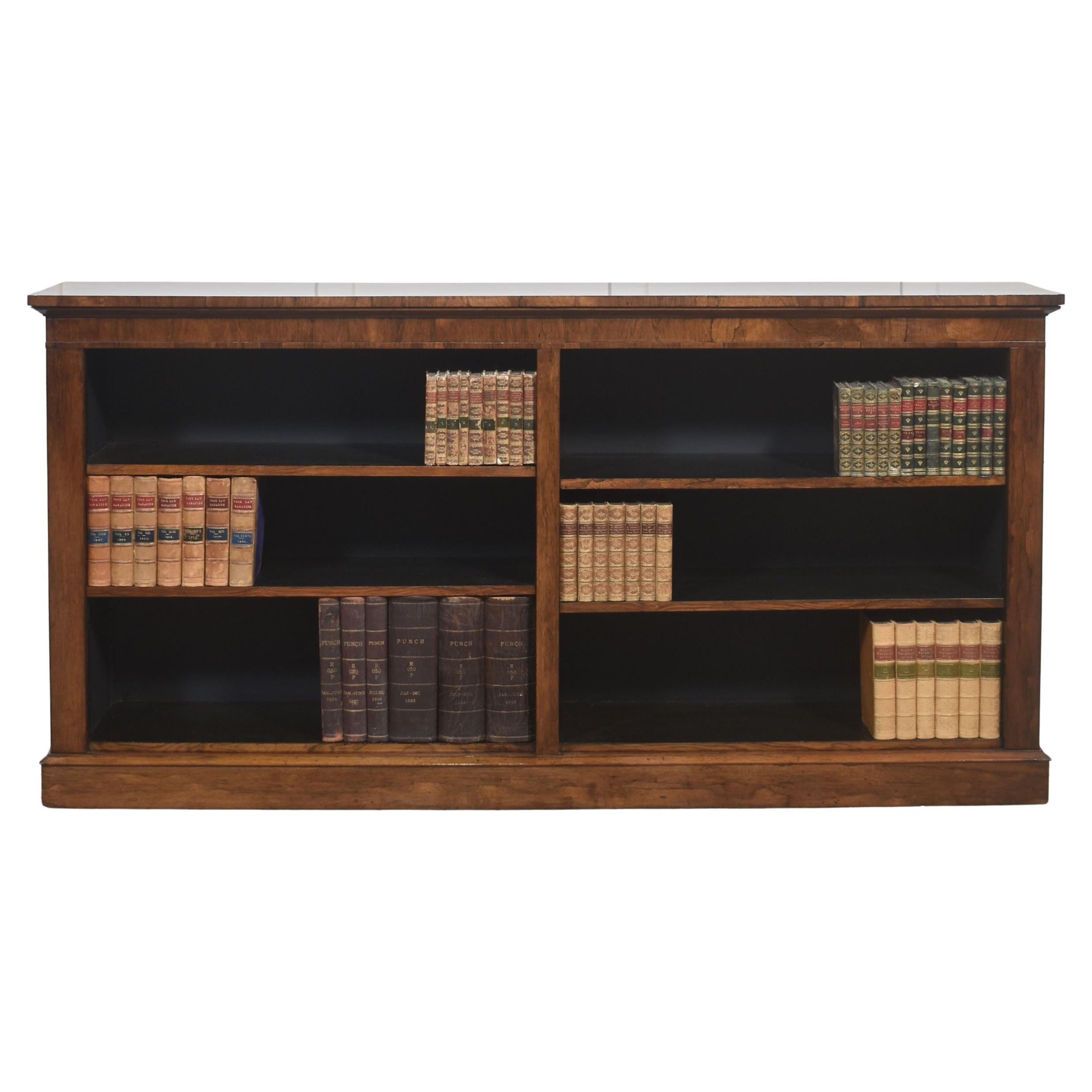 19th Century Open Bookcase