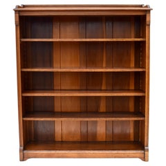 19th Century Open Bookcase in Oak 
Walnut