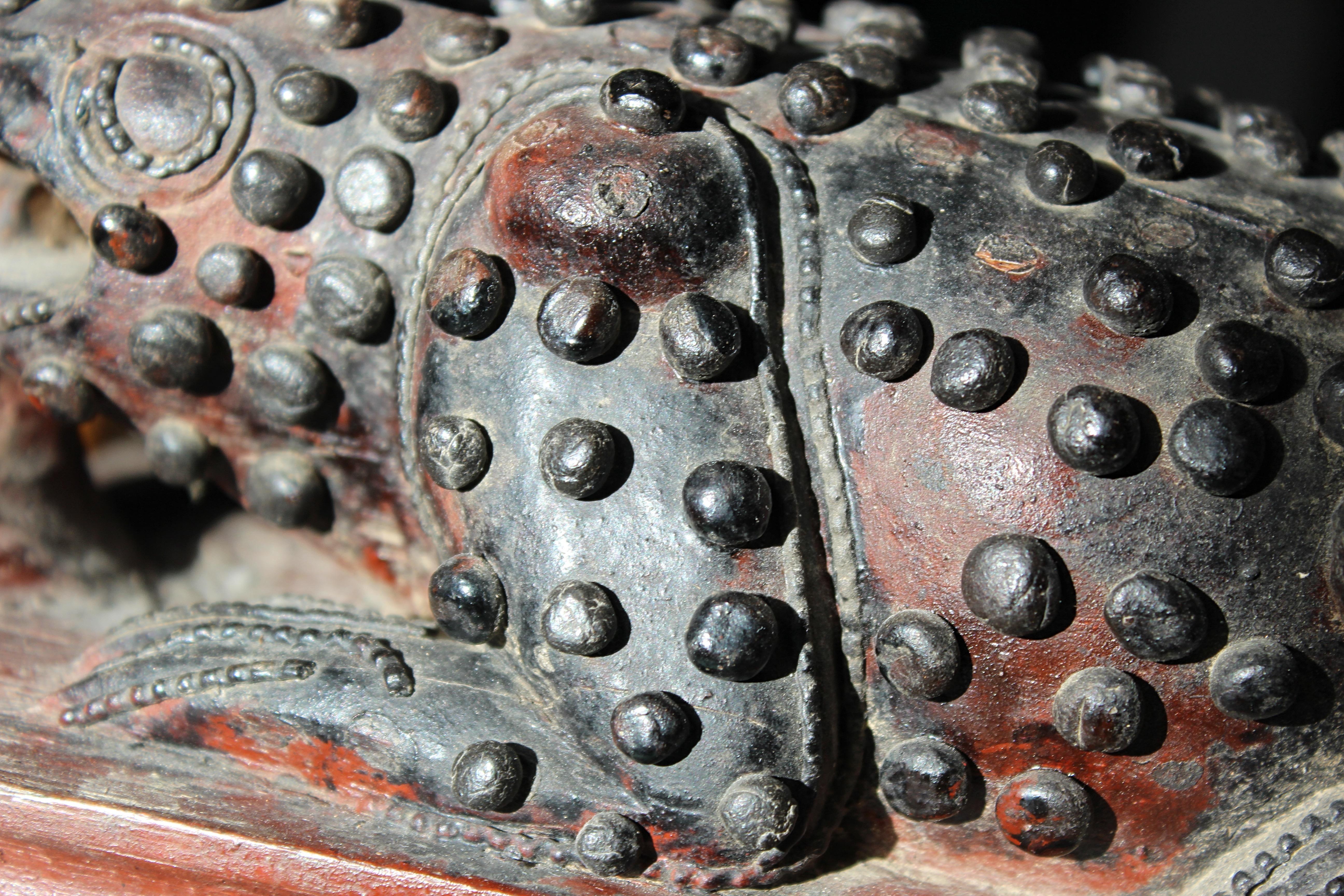 19th Century Oriental Wooden Toad Opium Incense Secret Box In Good Condition In Lowestoft, GB