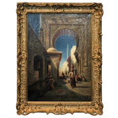 19th Century Orientalist Painting Signed Frederick Goodall