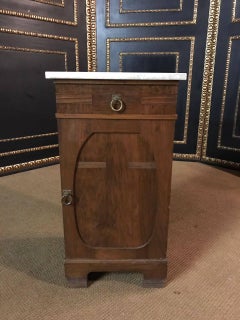 19th Century antique Original Art Nouveau Commode Walnut veneer