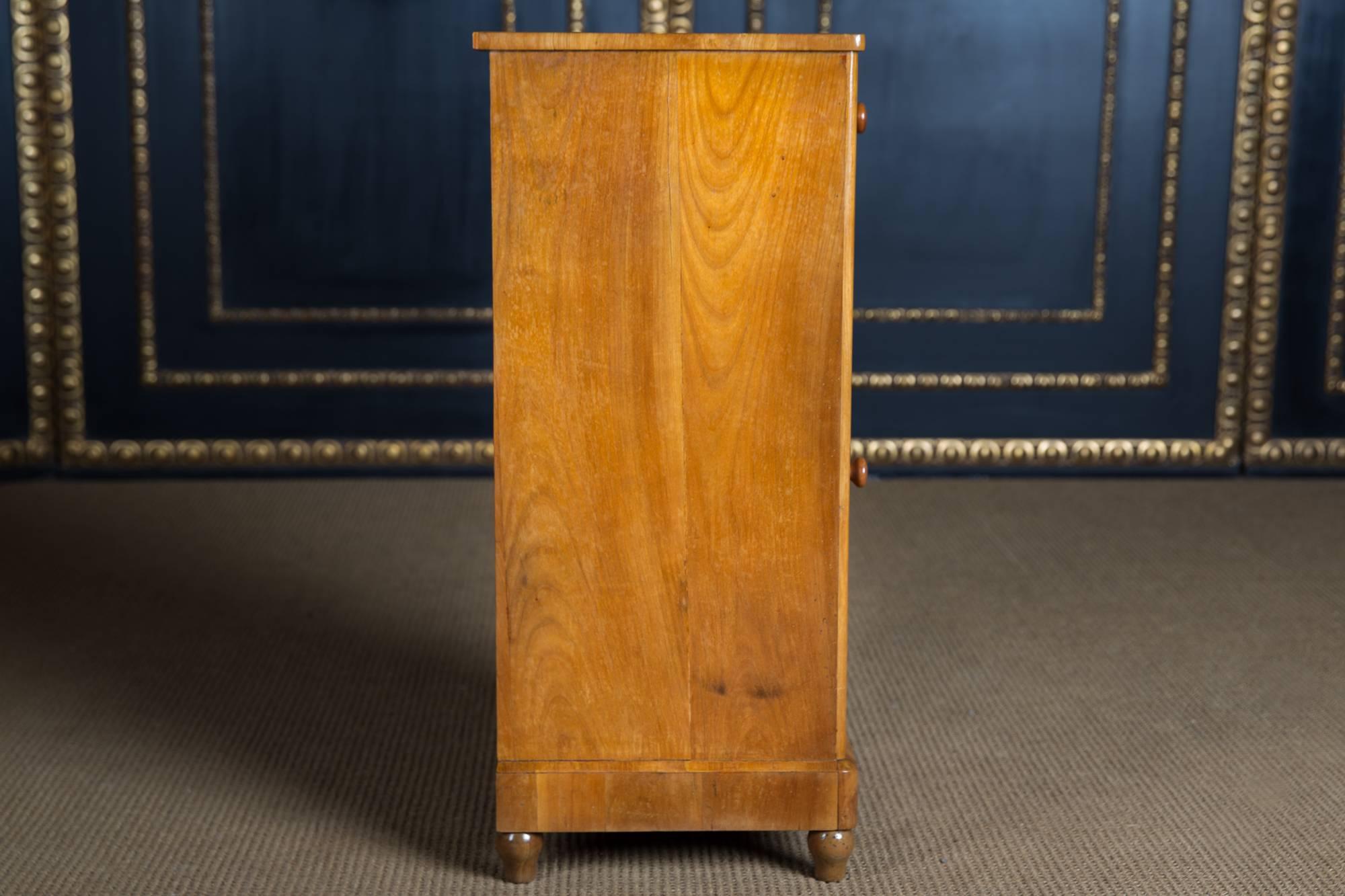 19th Century Original Biedermeier Chest of Drawers Cherrywood 4