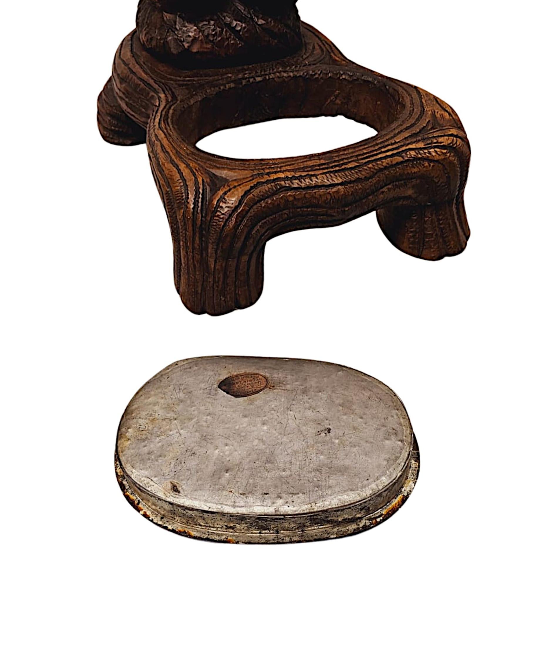 19th Century Original Black Forest Bear Stick or Umbrella Stand For Sale 2