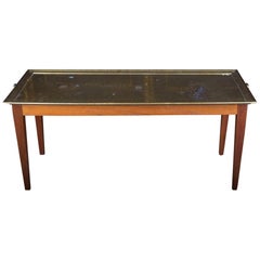 Antique 19th Century Original English Serving Table Mahogany Warm Patina