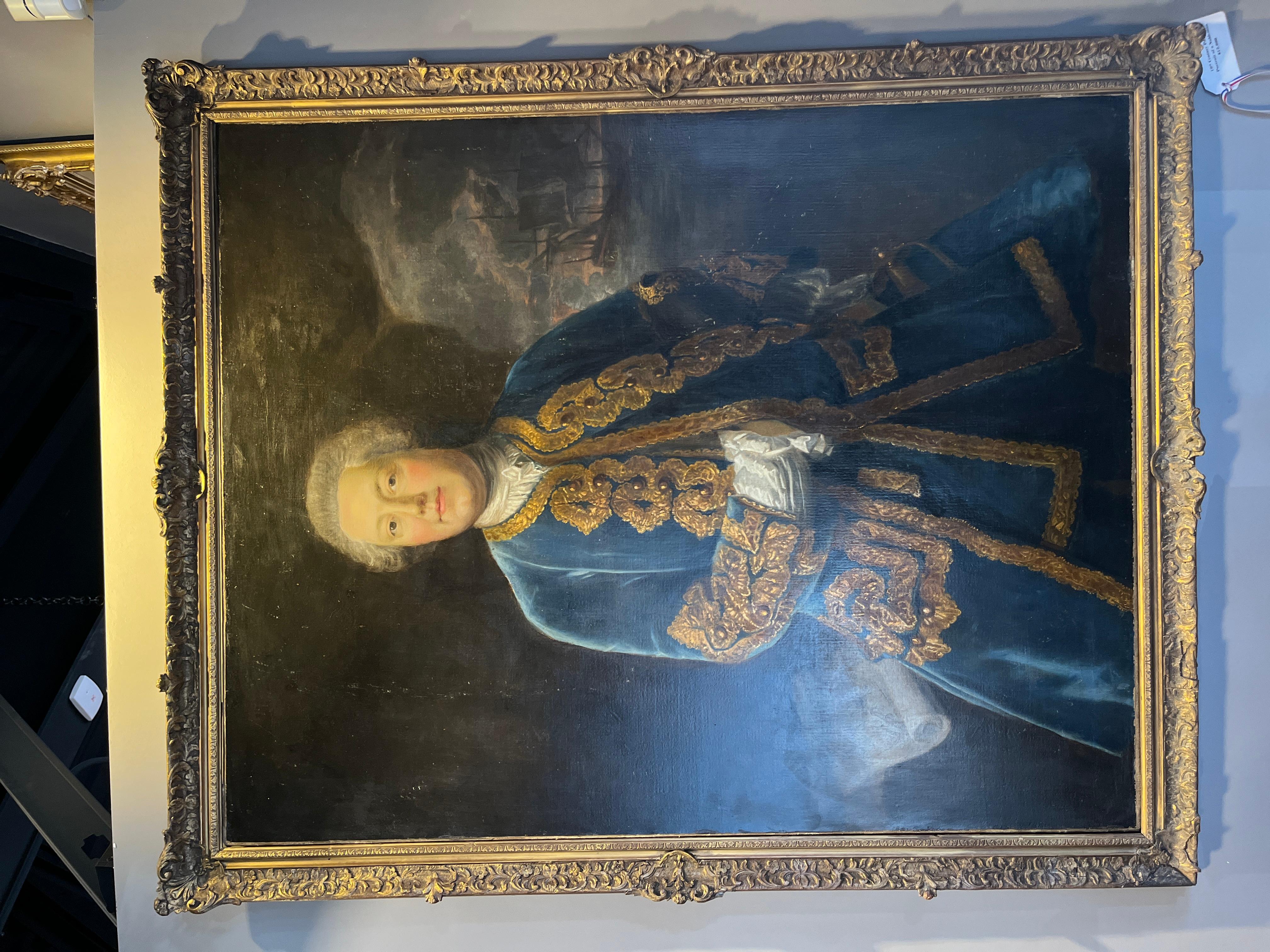 Early Victorian 19th Century Original Oil Painting of Nobleman For Sale