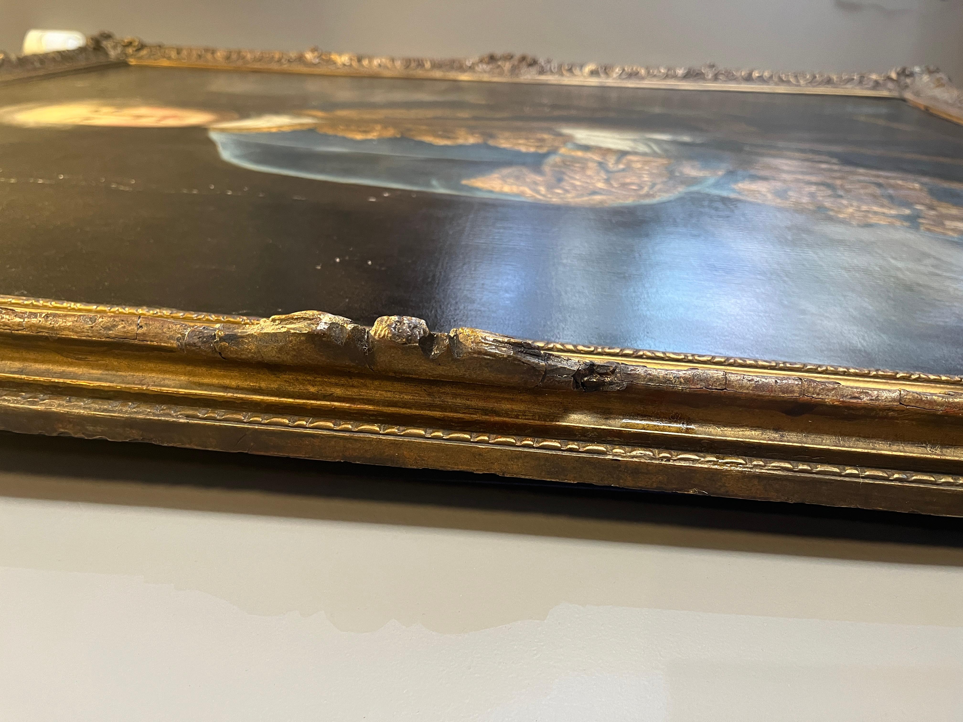 English 19th Century Original Oil Painting of Nobleman For Sale