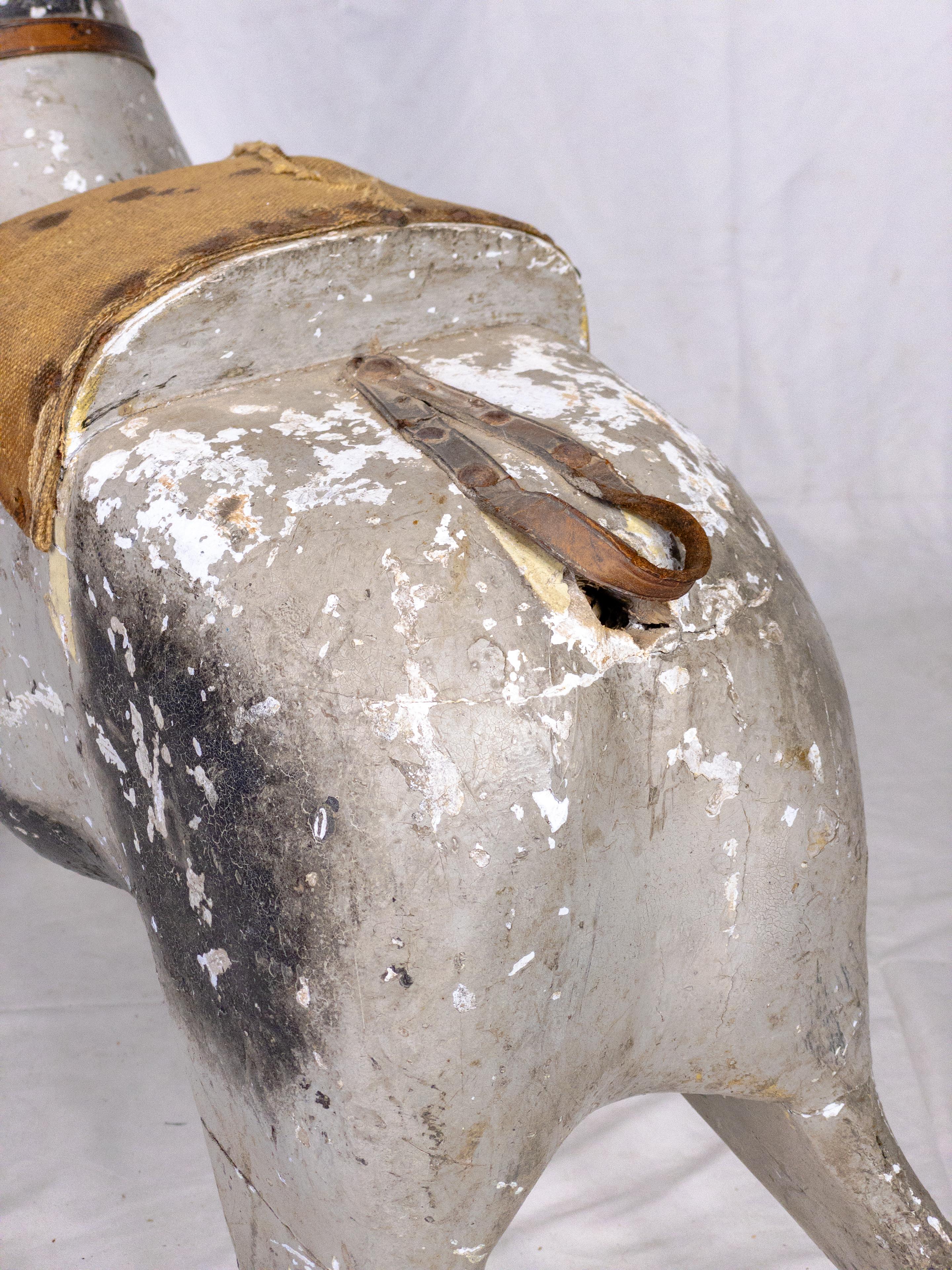 Cuir Cheval à bascule original du 19e siècle en vente