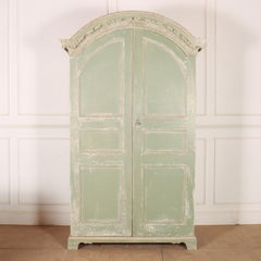 19th Century Original Painted Wardrobe