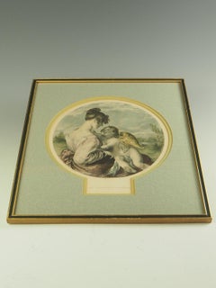 19th Century Original Print The Dangerous Playmate By William Etty