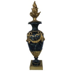 Antique 19th Century Ormolu Marble Vase