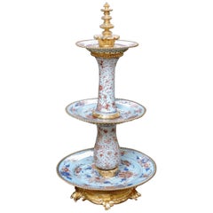 19th Century Ormolu-Mounted and 18th Century Chinese Porcelain Centrepiece