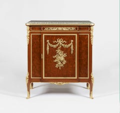 19th Century Ormolu-Mounted Parquetry Cabinet by François Linke